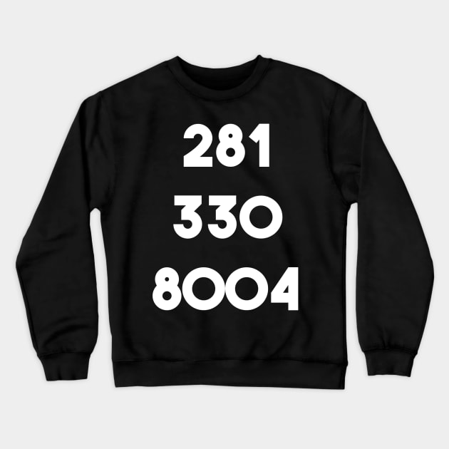 WHO Mike Jones Crewneck Sweatshirt by lyrics